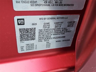 2025 GMC Sierra 1500 AT4