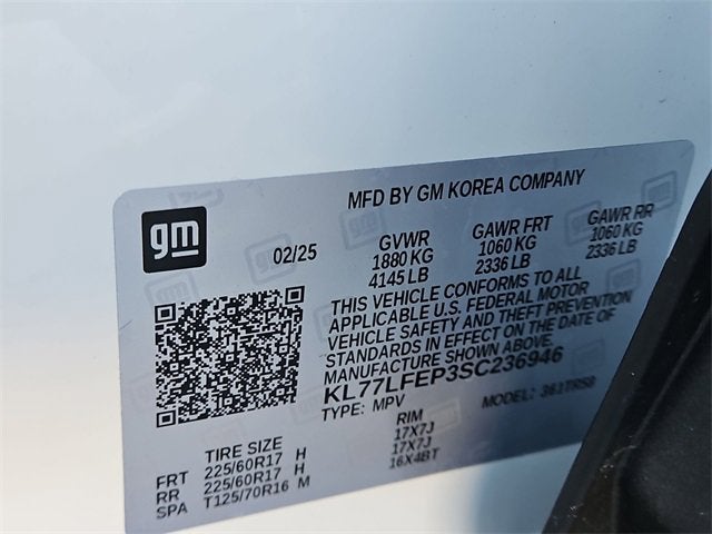 2025 Chevrolet Trax LS