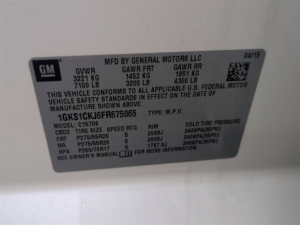 2015 GMC Yukon Denali