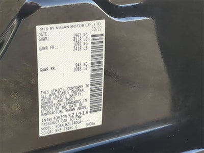 2023 Nissan Altima 2.5 SV