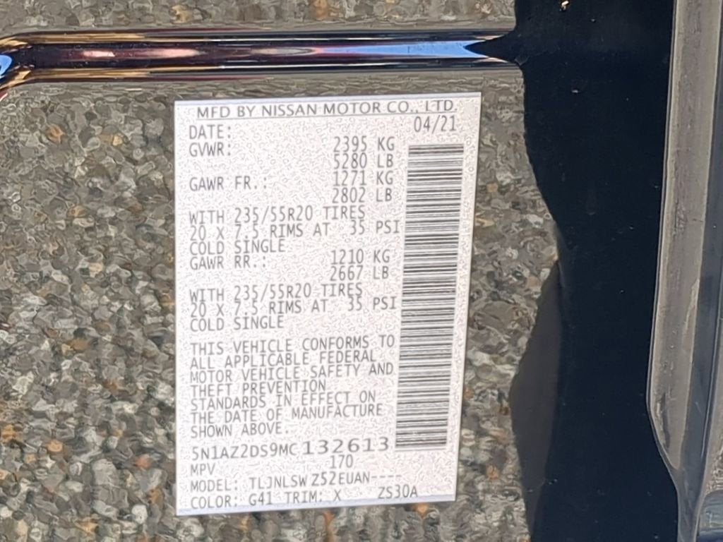 2021 Nissan Murano Platinum