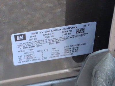 2021 Chevrolet Trailblazer ACTIV