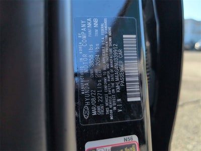 2022 Hyundai Elantra SEL