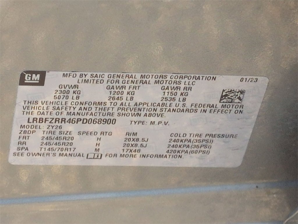 2023 Buick Envision Avenir